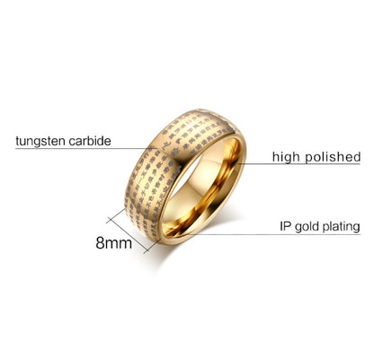 Unique Men Women Dome Rings