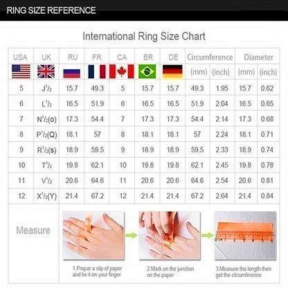 European And American Popular Women's Engagement Ring Set