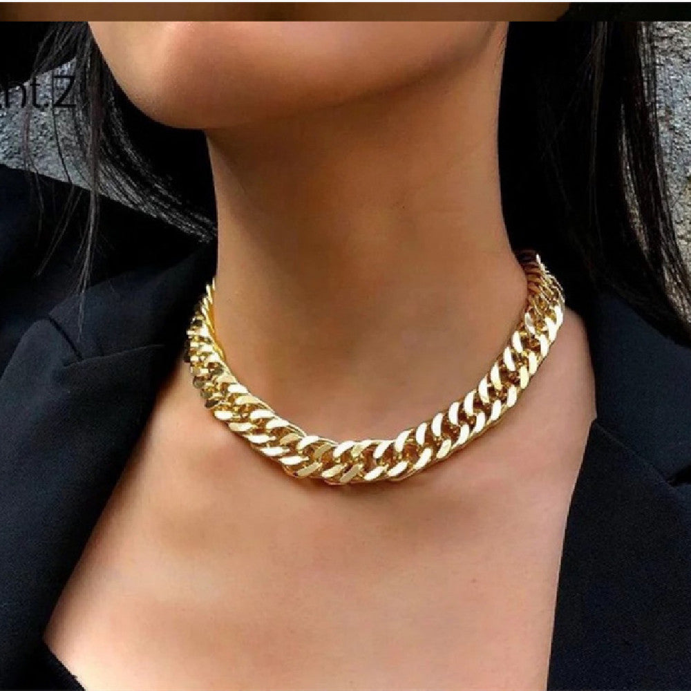 Women's Fashion Stainless Steel Hip Hop Chain