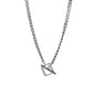 Titanium Steel OT Buckle Street Hip-hop Simple Necklace